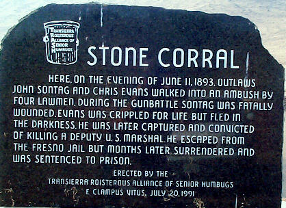 Stone Corral Marker